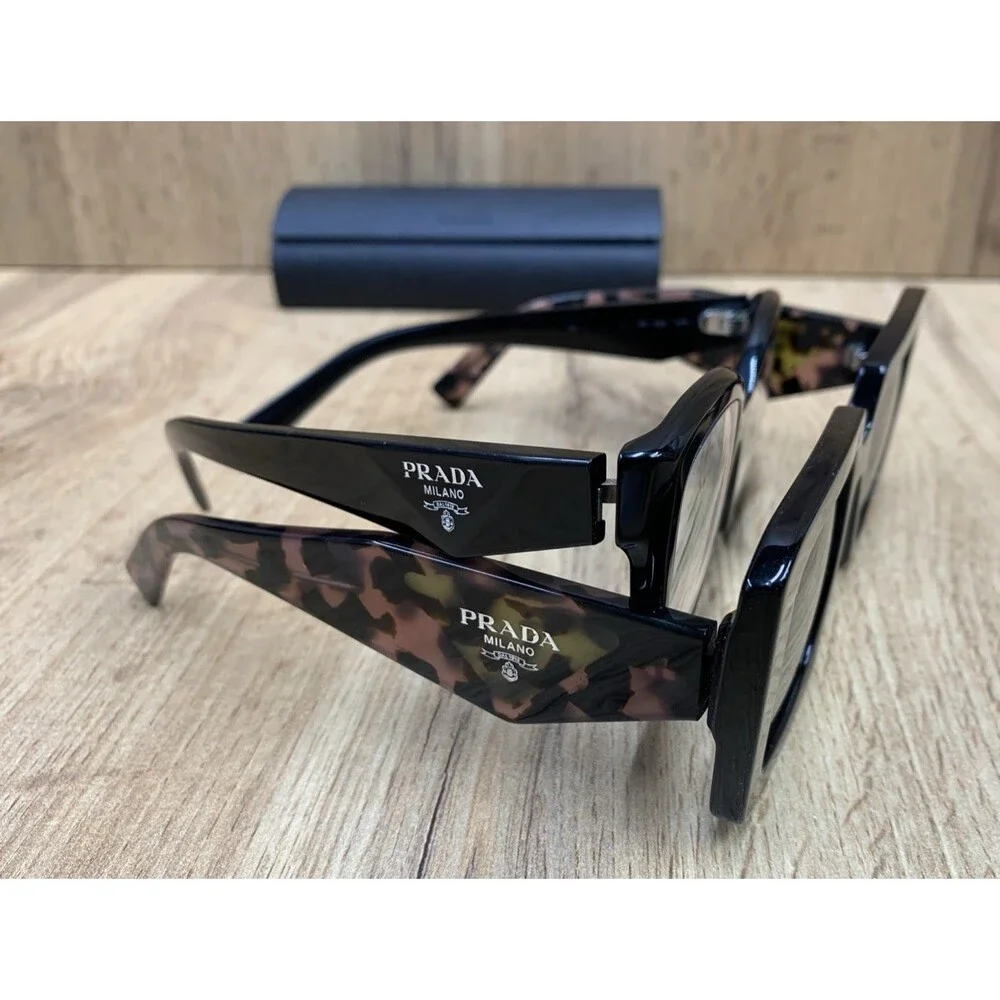 Prada Sunglasses & Eyeglasses Lot PR 23YS 51mm + VPR 20Z 52mm Italy Frames Only